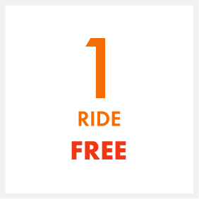 1 FREE Ride